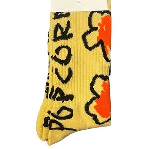 NWT Urban Outfitters Basquiat Cheese Popcorn Crew Sock